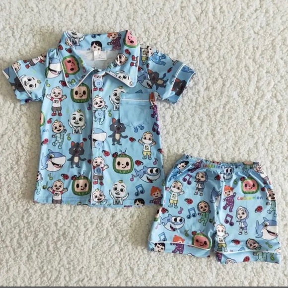 Pajamas 3t Pyjama Cocomelon Garçon - JJ Et Son Mouton, Confortable ! Pyjama Court Garçon JJ Mouton